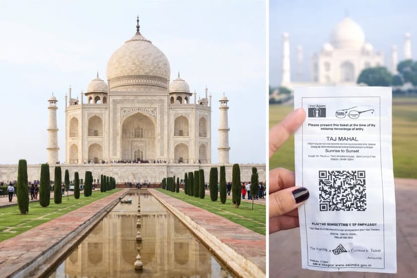 Taj Mahal Entry Ticket 2026 – Skip-the-Line Official Admission for Foreigners in Agra - Discover the best tours in Agra with licensed local guides. Taj Mahal sunrise tours, heritage walks, food tours & day trips.