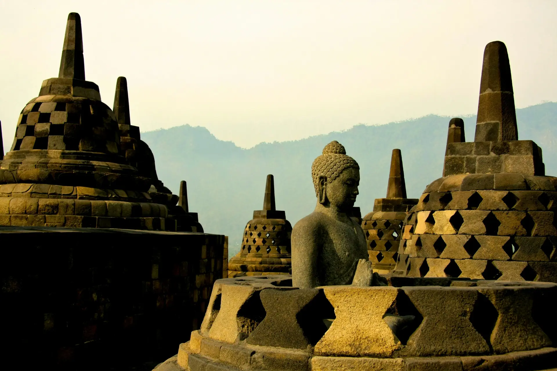 Borobudur Temple - Top attraction in Java, Indonesia